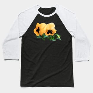 Pansies - Pansies Waiting For a Bus Baseball T-Shirt